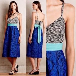 Anthropologie Moulinette Soeurs Seacoast Midi Dress 2P